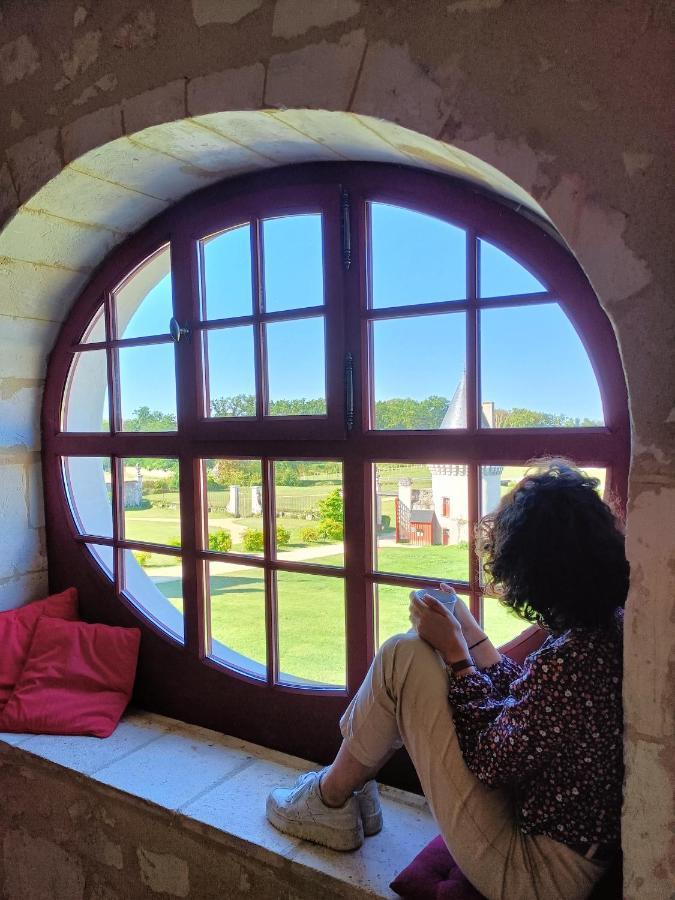 Chambres D'Hotes Au Chateau De Gizeux Exteriér fotografie