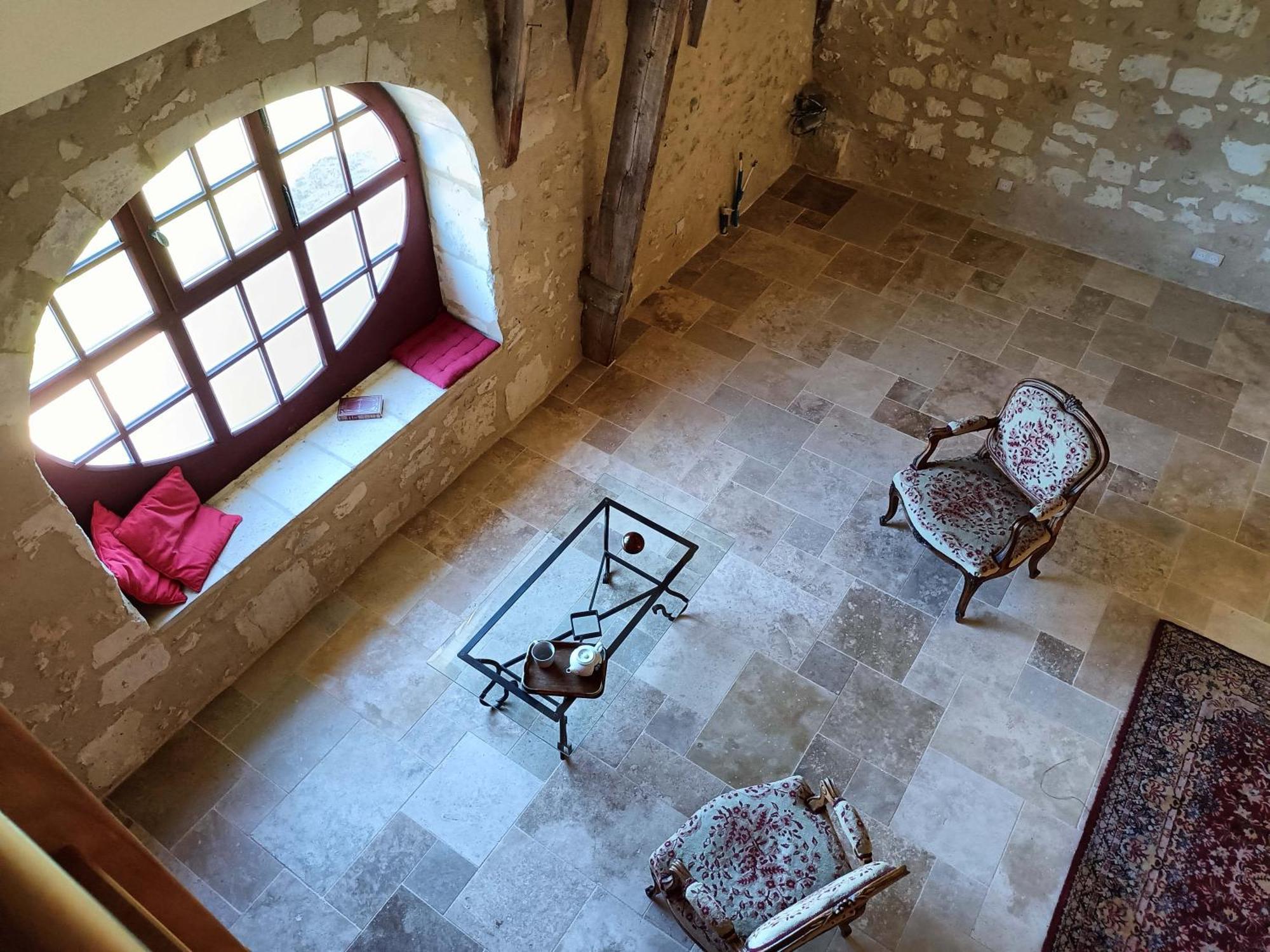 Chambres D'Hotes Au Chateau De Gizeux Exteriér fotografie